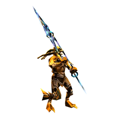 Golden Lizard King